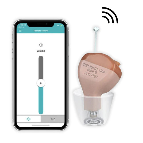 EarVoice® ITC Mini Invisible Hearing Solution (App Controlled)