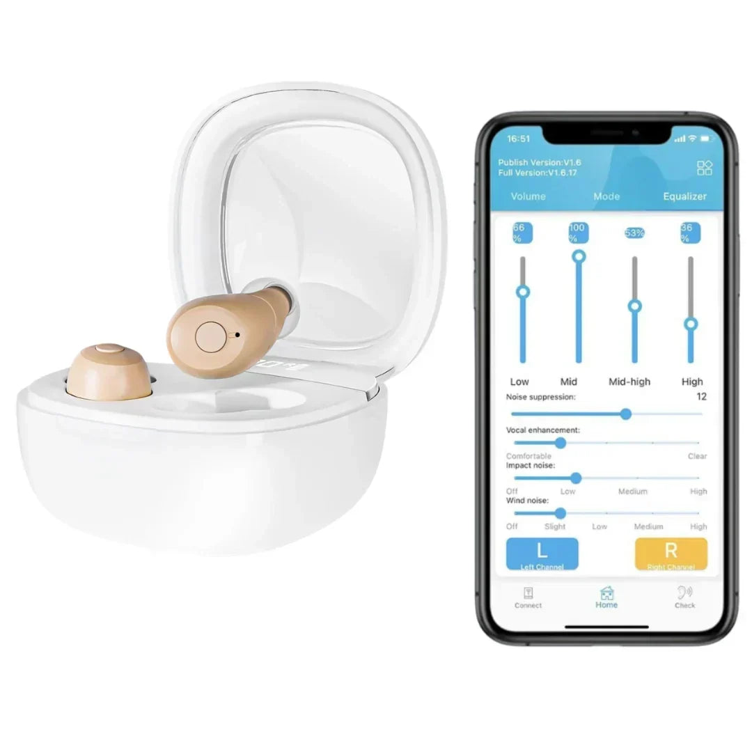 EarVoice® ITE Smart Hearing (App Controlled)