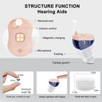 EarVoice® SereneSilence Invisible Hearing (Pair of 2)