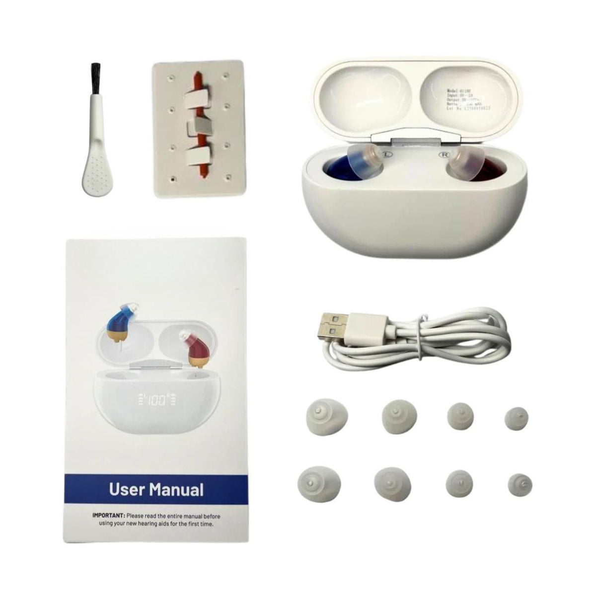 EarVoice® Micro CIC Smart Hearing (App Controlled)